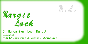 margit loch business card